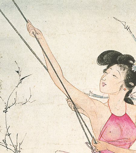 同仁县-胡也佛的仕女画和最知名的金瓶梅秘戏图